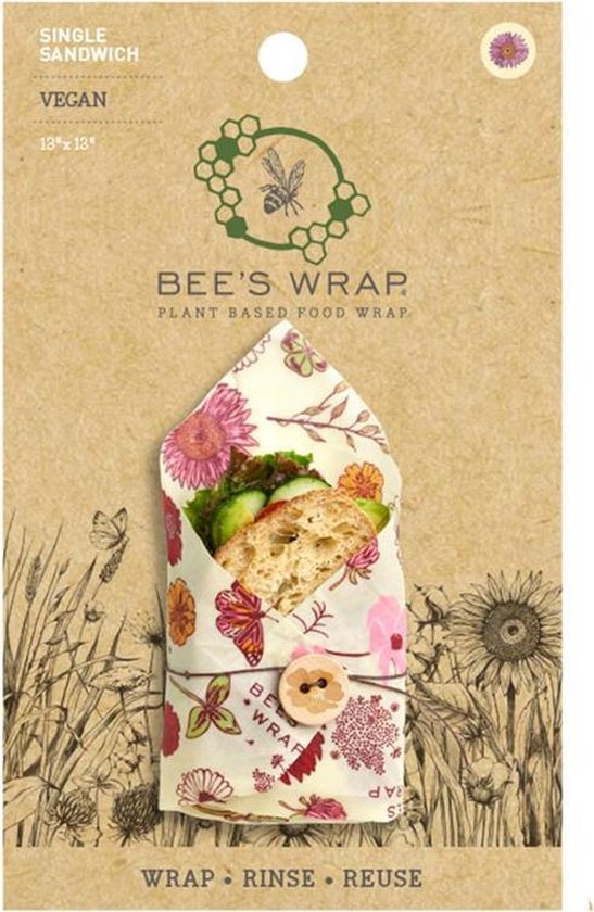 Bee's Wrap - Plantbased Food Wrap - Sandwich
