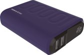 RealPower - PB-10000 PD+ Blue - 10.000 mAh Powerbank met USB-C Power Delivery voor snelladen met display - Blauw