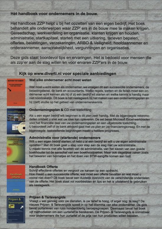 Handboek Zzp Bouw P Bosman 9789086710034 Boeken Bol Com
