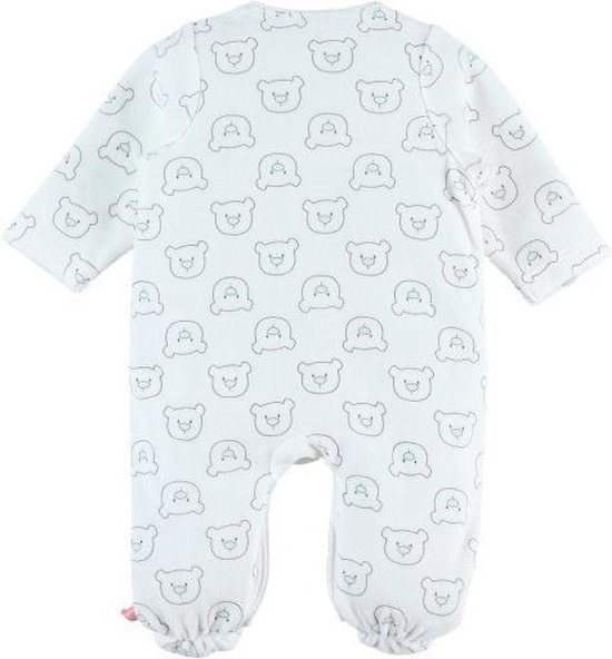 pyjama, noukie's blanc cassé au museau nouky, 1 mois 56 | bol.com