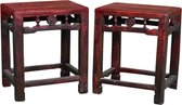 Fine Asianliving Antieke Oosterse Houten Stoel B40xD30xH48cm Chinese Meubels Oosterse Kast