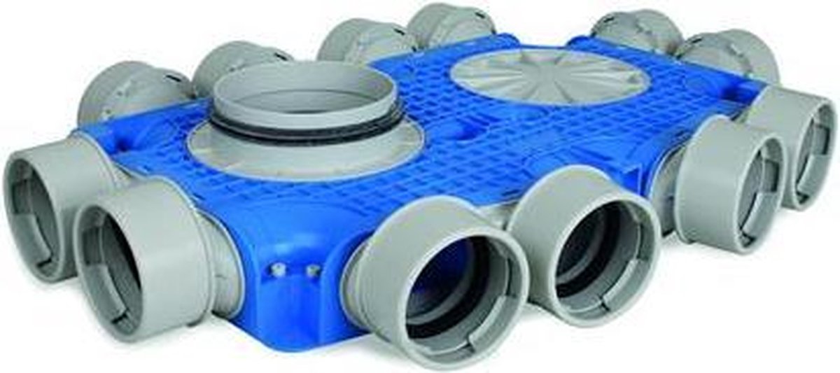 Vent-Axia Uniflexplus+ VTVG 290 160 Instortverdeler 12xO90 zijaansl. O160