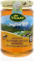 Alpenbloesem honing De Traay - Pot 350 gram - Biologisch