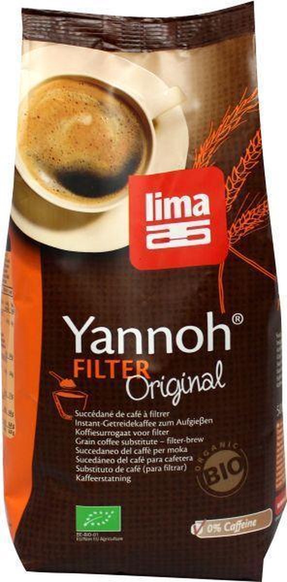 Lima Yannoh Original 0% Caffeine Filter 500GR