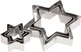Pastry Cutter Star Set6 2.9-9cm H2cm