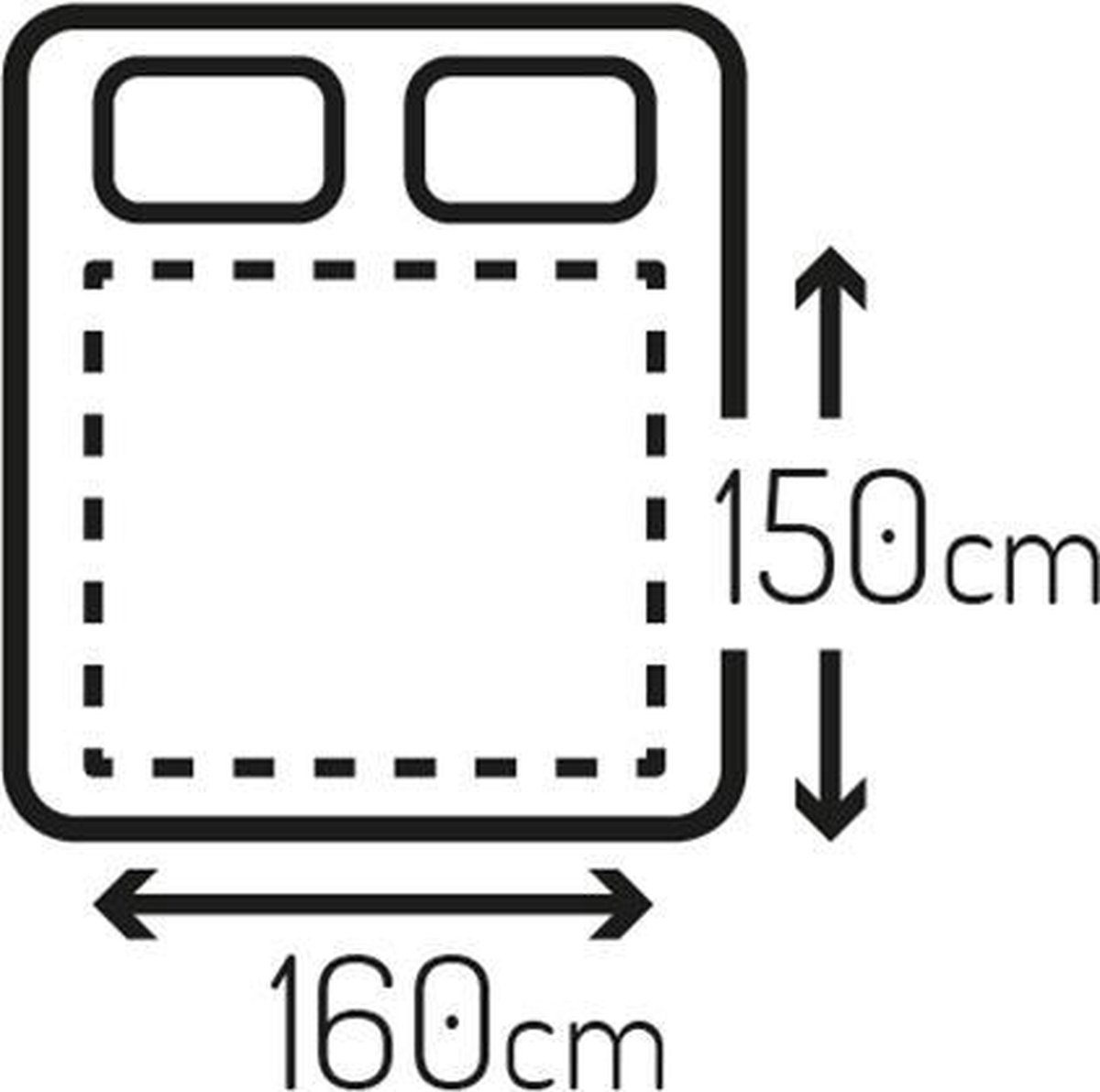 Top Choice - 2 persoons Elektrische deken - 150 x 160 cm - 8 standen - 2 x 60 Watt – foto 5
