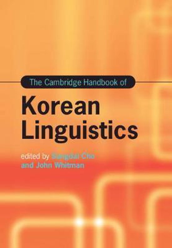 Cambridge Handbooks in Language and LinguisticsThe Cambridge Handbook