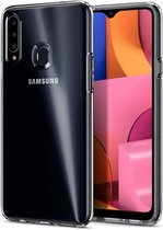 Spigen Liquid Crystal Hoesje Geschikt voor Samsung Galaxy A20s - Crystal Clear