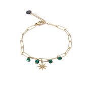 Go-Dutch-Label-Armband-Schakel-Steen-B0825-Groen