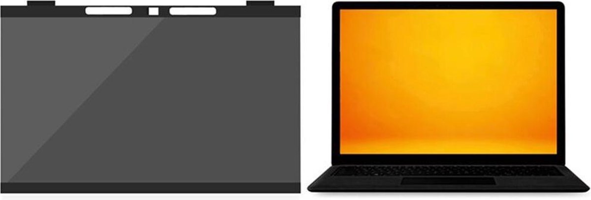 PanzerGlass Gehard Glas Privacy Screenprotector Geschikt voor Apple MacBook 12 inch (2015-2017)
