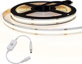 Led strip 2 meter Helder Wit - Strakke lichtlijn 504 leds p/m - complete set