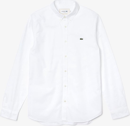 Lacoste Slim Fit Stretch Overhemd Heren - Maat 40 | bol.com