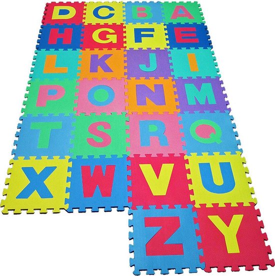 kraam hemel met tijd Kiduku - Puzzelmat - speelmat voor baby's en kinderen- 5 stuks- set van 5 -  180 delige... | bol.com