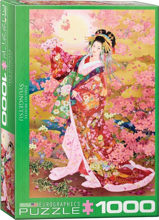 Puzzle Higasa de Haruyo Morita 1000 piezas - Eurographics - Arte asiático Puzzle Higasa de Haruyo Morita 1000 piezas - Eurographics - Arte asiático