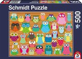 Owls, 500 pcs - Puzzels