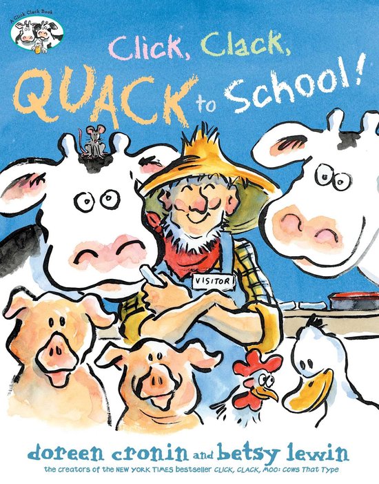 A Click Clack Book - Click, Clack, Quack to School! - cover