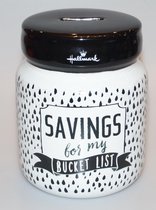 Hallmark Moneybank - Spaarpot 'Savings for my bucketlist'