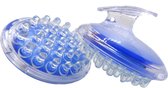 B&P - Massage borstel  cellulitis - 2 stuks blauw– badborstel  - cellulite roller - cellulite massage apparaat - anti cellulitis borstel - bad borstel - huidborstel - douche borste