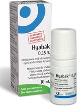 Hyabak Moissturising And Lubricating Solution Eyes And Conta