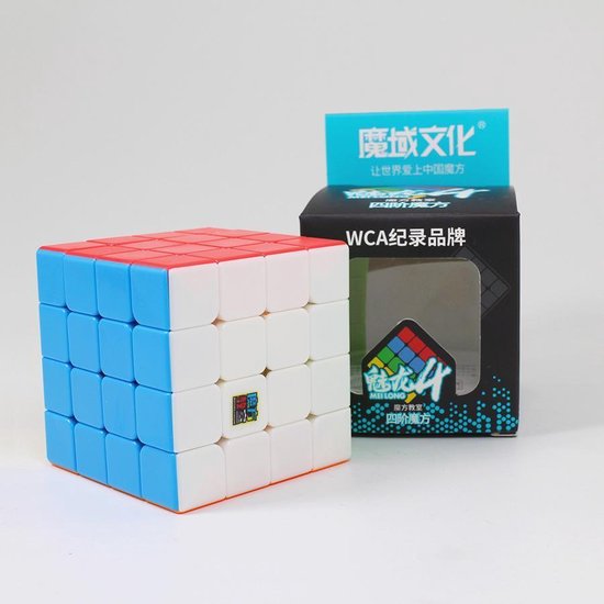 Thumbnail van een extra afbeelding van het spel MoYu 4x4 speedcube - zonder stickers - draai puzzel - puzzelkubus - magic cube - inclusief verzendkosten