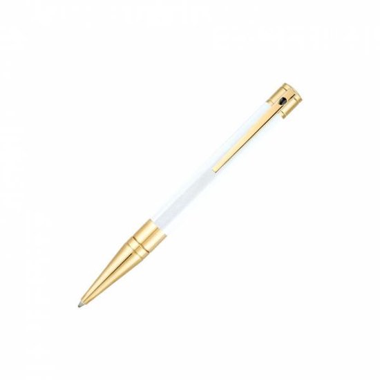 Stylo Plume Dupont En Or Plaqué - Modèle Prestige, Occasion En Très Bon état Avec Son Boîtier D'origine