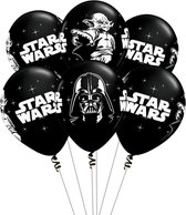 Star Wars Ballonnen - Verjaardag Versiering - Baby Yoda - Darth Vader - Star Wars - 10 stuks