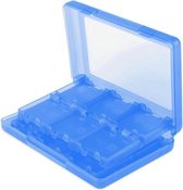Opberg-Box geschikt voor 24 Nintendo 2DS - 3DS - Dsi - DS Lite Game-Cards. Blauw