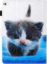 Bescherm-Opberg Hoes Map voor iPad 9.7 - "Cute Cat"