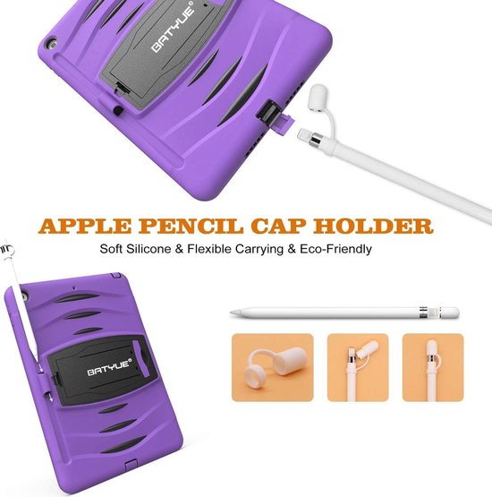 Protecteur de coque iPad 2019/2020 10,2 pouces violet