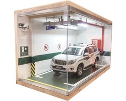 1:18 Schaal Modelauto Parking diorama incl. verlichting