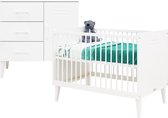 Bopita Locker 2-delige babykamer - Wit