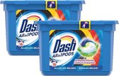 Dash Wasmiddel All in 1 pods Stralende kleuren - 32 waspods (2x16)