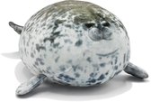 Knuffel zeehond - Knuffeldier - Heerlijk & zacht - Schattige zeehond - Zeer hoog knuffel gehalte - Grijs - Klein