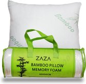 Bamboe kussen - Bamboo Kussen - Cool Comfort - ZAZA Origineel Bamboekussen voor een ideale nachtrust - Zacht, Koel en Druk verlagend - 50 x 60 CM