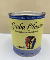Graba Classic Hoogglanzende Lakverf - Meppels Creme 1 Liter