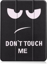 Slim Smart Cover Hoes Map voor iPad Air - 10.9 - Don't Touch Me