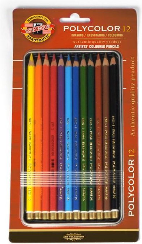 Découvrez les 12 Crayons de Couleur Castle Faber-Castell: 12 crayons de  couleur de qualité supérieure