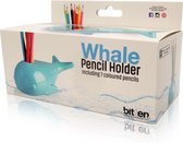 Bitten Whale Pencil Holder