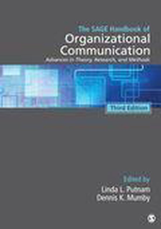 The SAGE Handbook of Organizational Communication - cover
