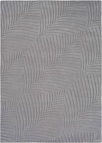 Wedgwood - Folia Grey 38305 Vloerkleed - 150 cm rond - Rond - Laagpolig Tapijt - Design, Klassiek - Grijs