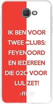 Samsung Galaxy J5 Prime (2017) Hoesje Transparant TPU Case - Feyenoord - Quote