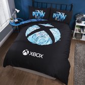 Xbox Dekbedovertrek Blue-X Sphere - Lits Jumeaux - 230 x 220 cm - Poly-cotton