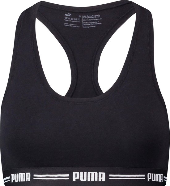 Puma Sports Bra - Taille M - Femme - noir / blanc