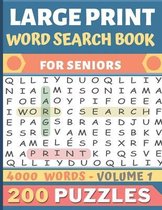 Large Print Word Search Book