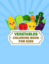 Vegetables Coloring Book for Kids