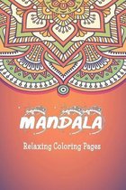Mandala Relaxing Coloring Pages