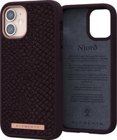 Njord iPhone 12 mini Back cover - Aubergine - MagSafe compatible