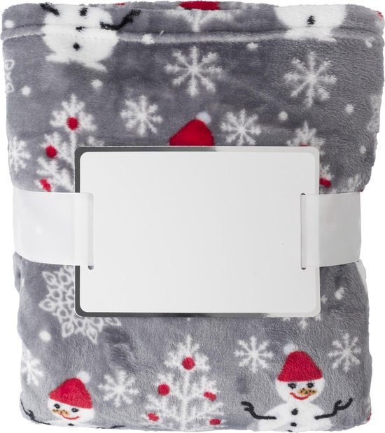 Brand Kerst fleece plaid deken | bol.com