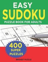 Easy Sudoku Puzzle Book For Adults