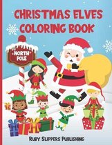 Christmas Elves Coloring Book